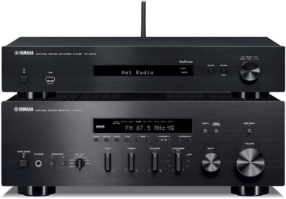 Yamaha R-S500 + NP-S303